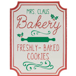 Metal Christmas Bakery Wall Decor
