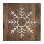 Distressed Wooden Holiday Blocks – Winter Wall & Table Decor