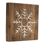 Farmhouse Holiday Wall Decor – Rustic Wood Blocks