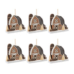Farmhouse Barn Tree Ornaments