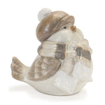 Glittered Winter Bird Christmas Ornaments – Set of 4