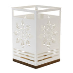 Rustic Winter Candle Holders – 12
