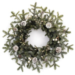 Melrose Pine Cone Berry Wreath – Holiday Decor