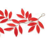 Melrose Fabric Leaf Garland Set of 2