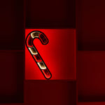 Festive Holiday Infinity Candy Cane – 23.5