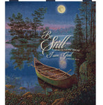 Manual Woodworkers Moonlight Bay-3 Woven Cotton Wall Art