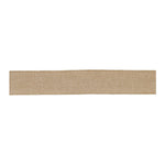 Wired Holiday Ribbon – Beige Cotton & Lurex