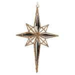 gold tinsel star