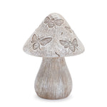 polyresin mushroom accent