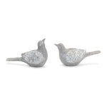 Garden Bird Decor Figurine Set – Resin – 3.25