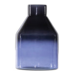 Blue Glass Accent Vase – Bottle Design – 7