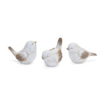 Melrose Etched Bird Figurines (Set of 6)