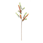 Berry Spray – Indoor Faux Foliage Stems – 32 Inch Red, Orange & Green Decorative Accent (Set of 6) – By Melrose