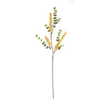Berry Spray – Indoor Faux Floral Berry Stems – 32 Inch Yellow & Green Set of 6 – By Melrose