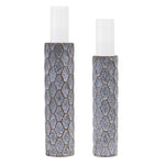 honeycomb candle holder