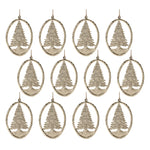 Rustic Pine Tree Ornaments