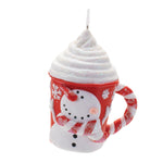 Clay Peppermint Snowman