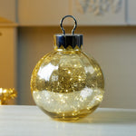 Gold LED Mercury Ornament
