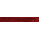 Christmas Velvet Craft Ribbon – Red Raw Edge – 2