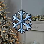 white snowflake light