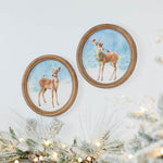 Woodland Deer Framed Wall Art