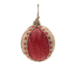 Woven Bamboo Ball Hanging Tree Ornaments