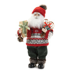 ski santa figurine