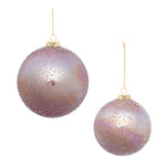 beaded glass ornament