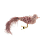Luxury holiday bird ornament set