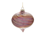 glam holiday glass ornaments
