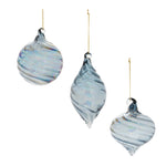 swirl glass ornament texture