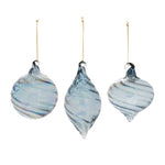 decorative glass ornament set