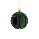 Glam Holiday Ornament Set – Velvet Green Glass Decorations