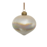 Modern Neutral Christmas Ornaments – Glass Decor Set