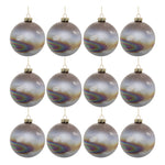 Neutral Glass Ball Ornaments – Modern Holiday Decoration Set