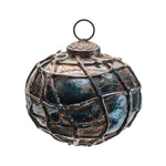 Christmas Holiday Decor Mercury Glass Ornament Distressed 4 Inch Height Set of 12 by Melrose