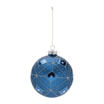 Hanging Ball Ornament Glittered