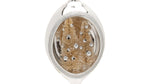 Silver and Cream Open Ornaments – Elegant Holiday Tree Decor