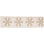 Decorative Ribbon – Rustic Brown Wired – 4