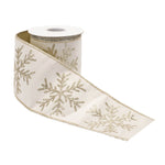 Brown Wired Ribbon – Flexible Edges for Bow Making – 4