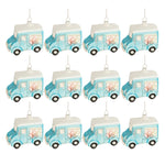 Novelty Ice Cream Truck Holiday Ornaments