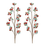 Sleigh Bell Spray Set of 2 for Christmas Decor