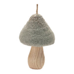Rustic Mushroom Christmas Ornaments