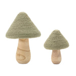 Woodland Mushroom Christmas Decor Set of 2