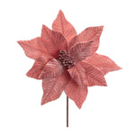 Pink Glittered Flower