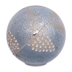 glass pinecone globe