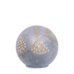 Winter glass decor