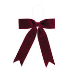 Christmas Holiday Hanging Bow Decor Polyester 13