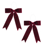 Christmas Polyester Bow Ornament 13