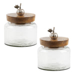 Farmhouse Glass Canister 6.5
